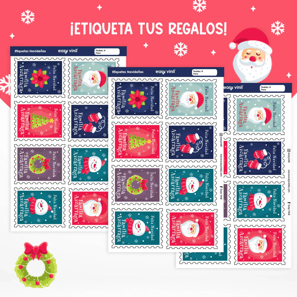 Etiquetas Navideñas 🎄