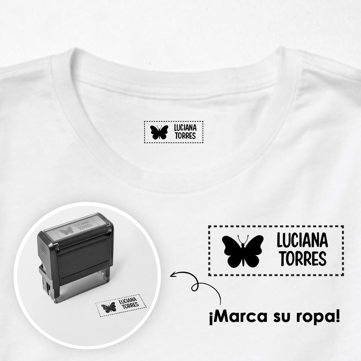 SELLO100 - Magia Mariposa