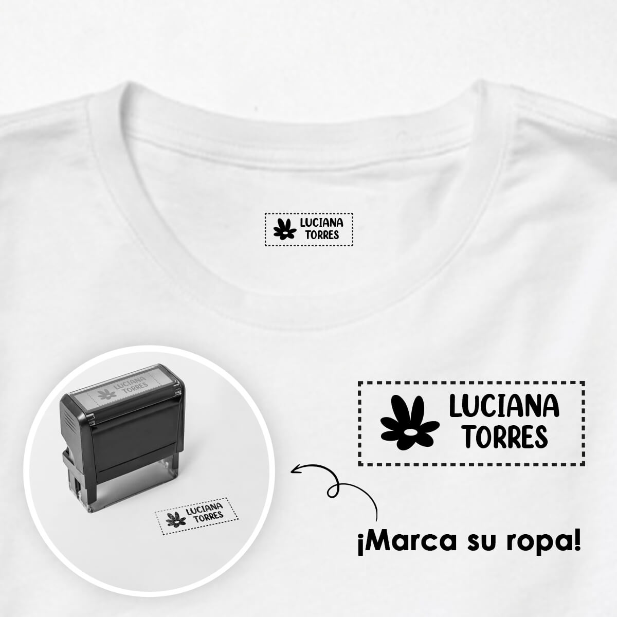 SELLO101 - Flor en Vuelo