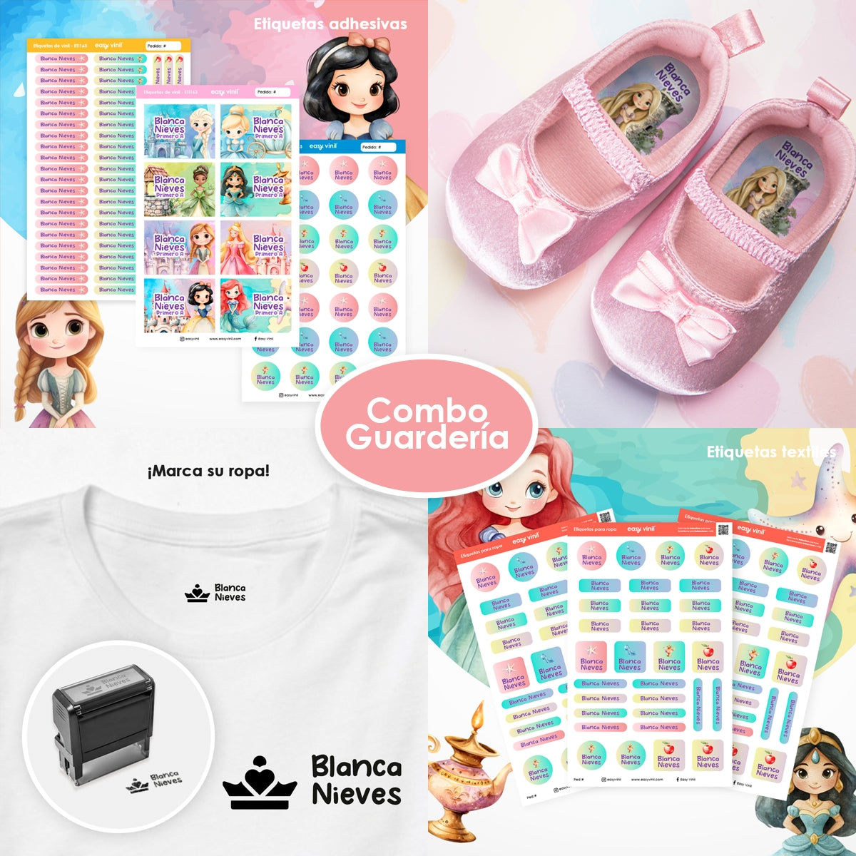Combo Guarderia163 - Princesas Encantadoras