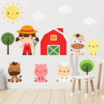 VREP101- ¡REPOSICIONABLE! Farm Friends