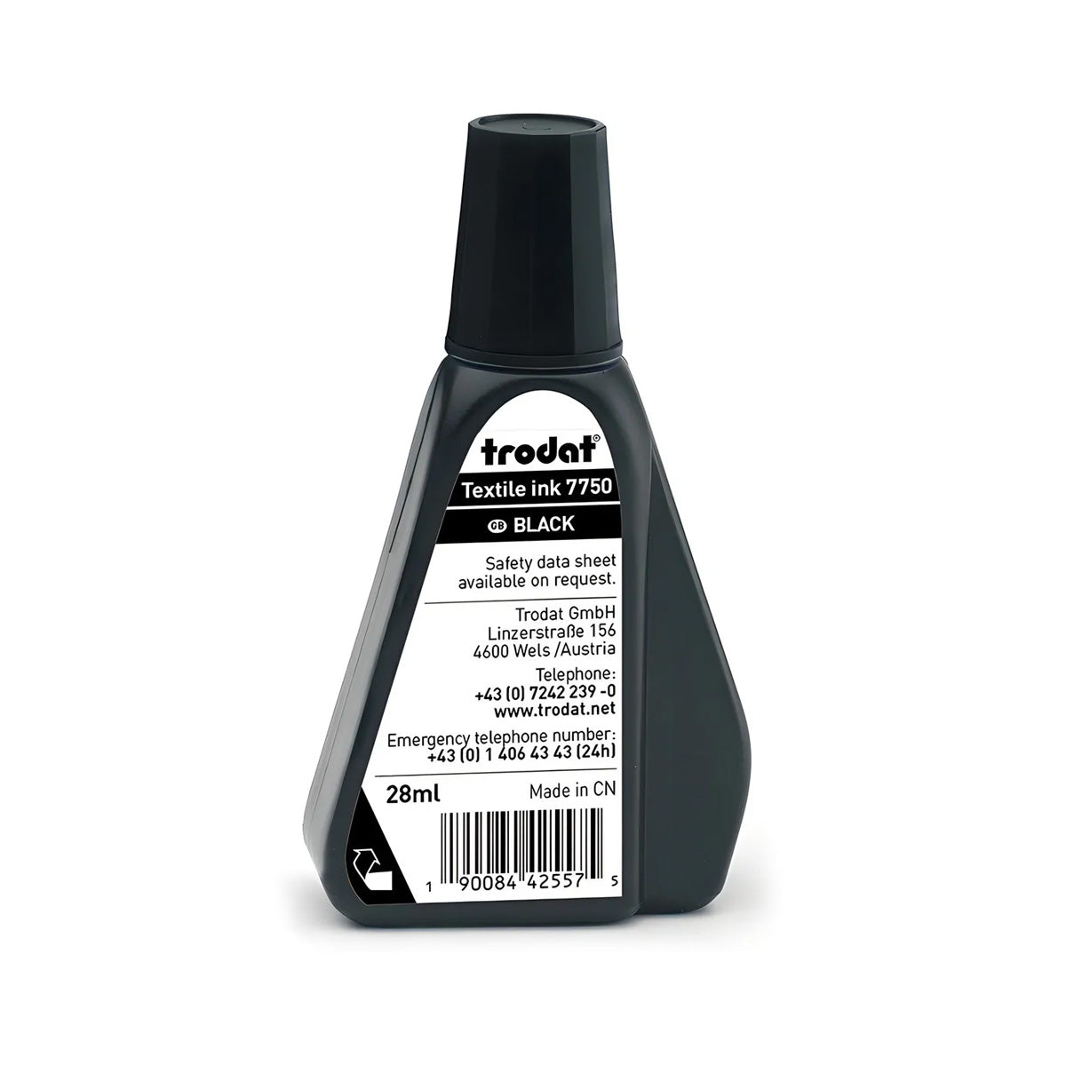 Tinta textil - tinta negra 28ml