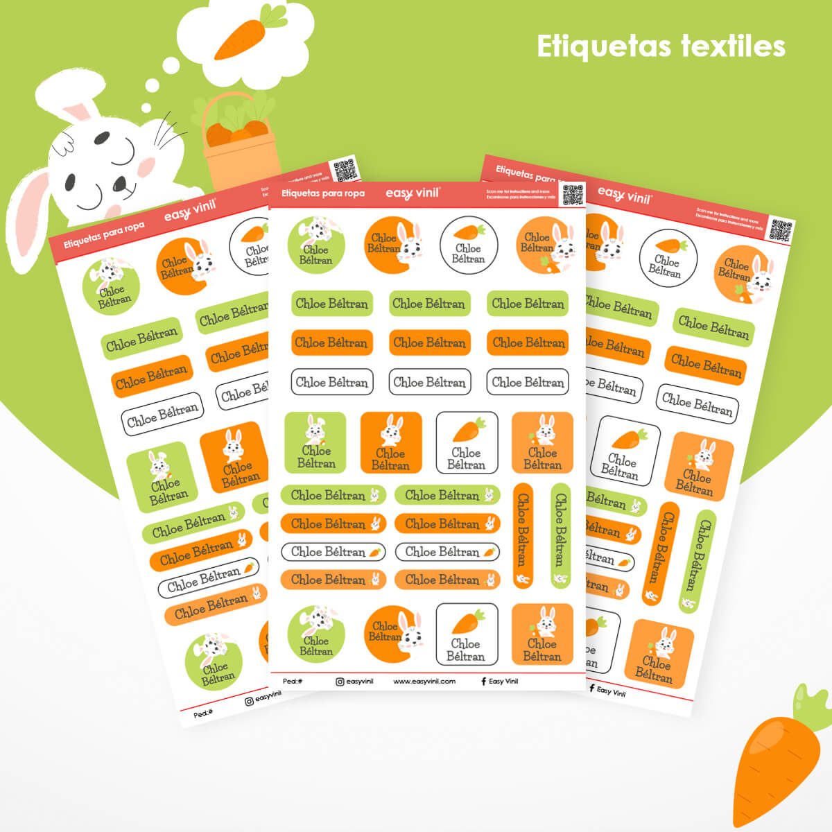 SELLO161 - Conejo travieso