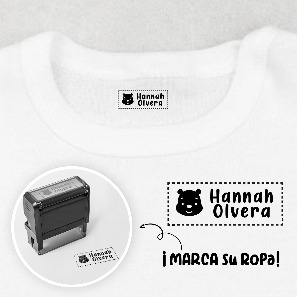 SELLO19 – osito feliz