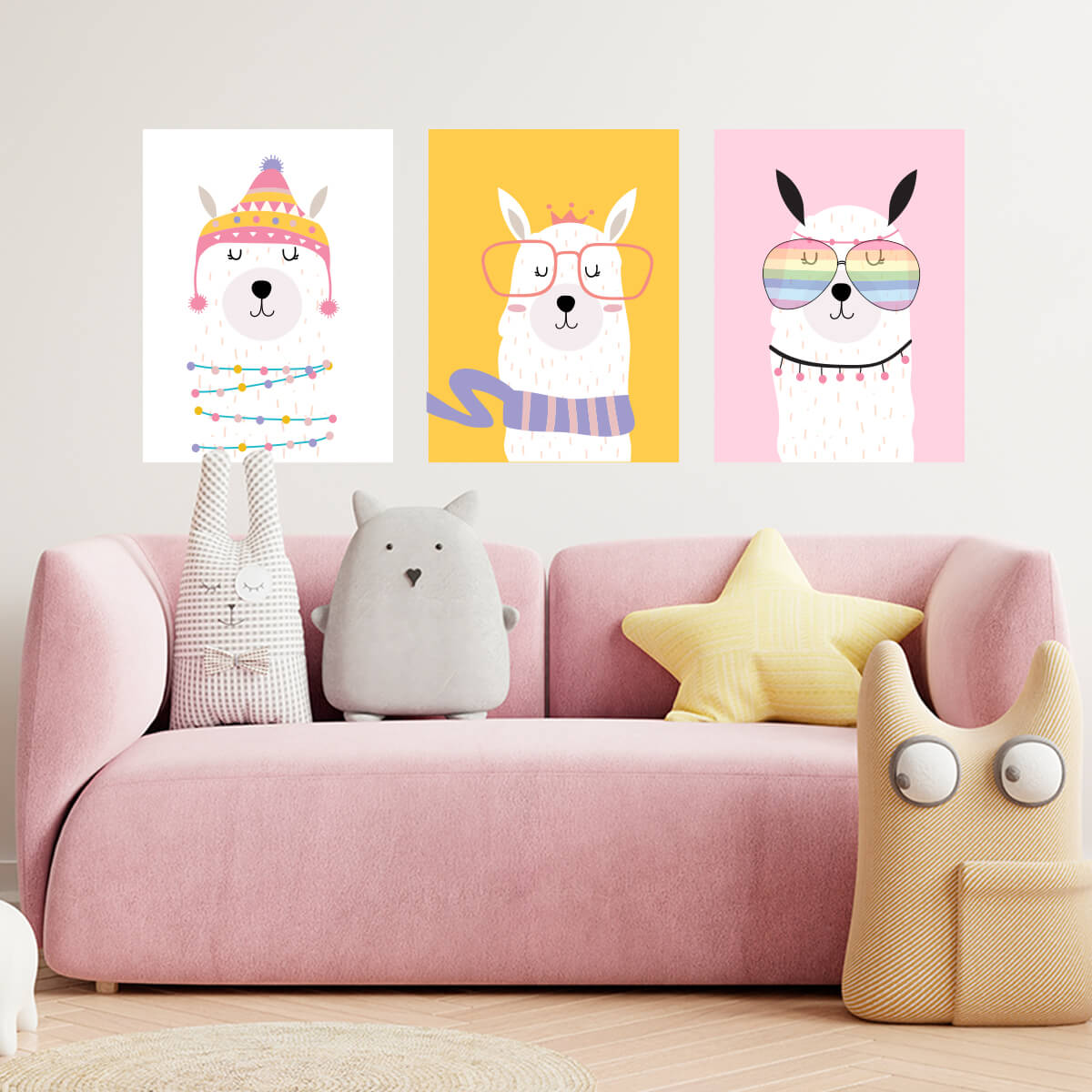 CANVAS56 - Love llama