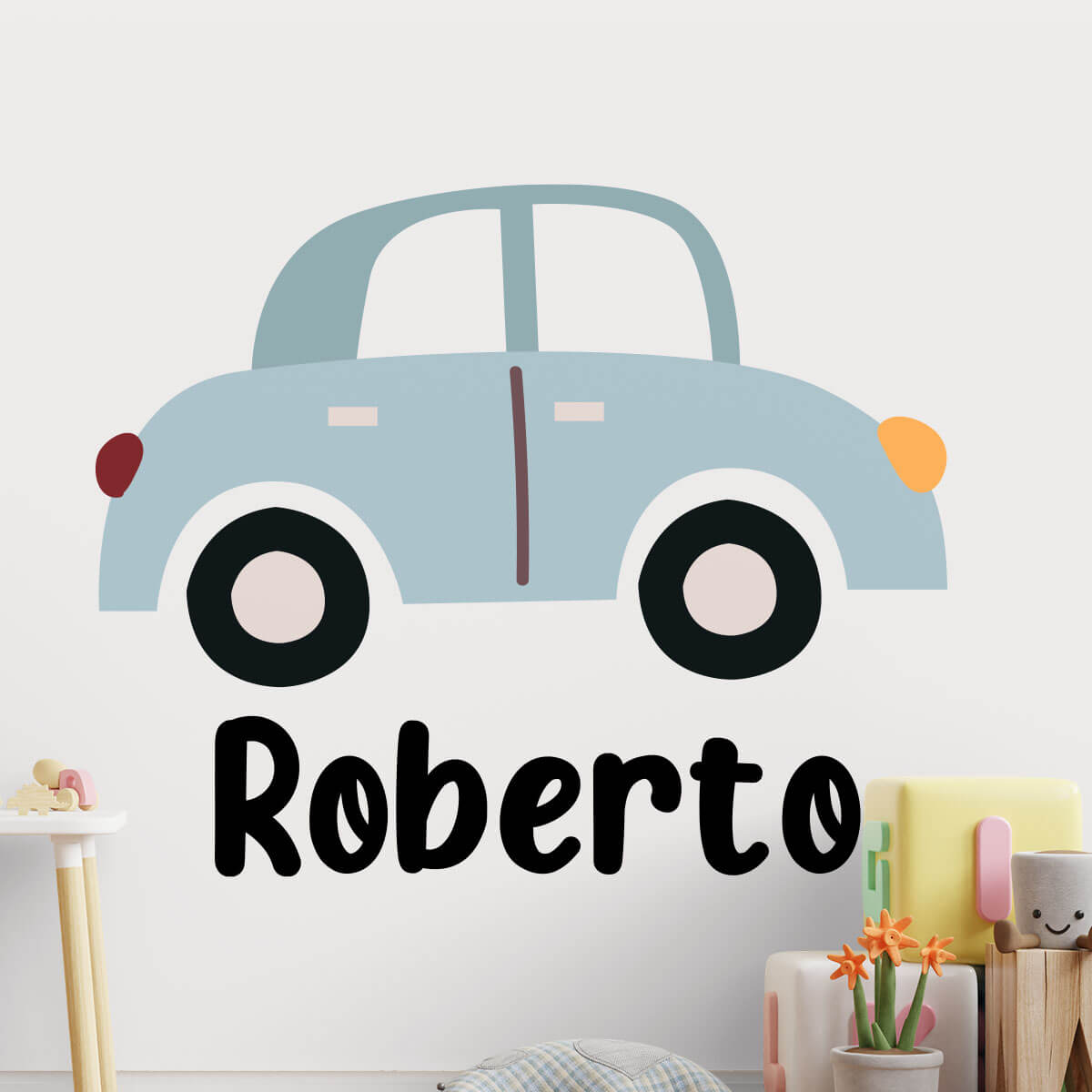 NO61 - Cochecito con nombre personalizado