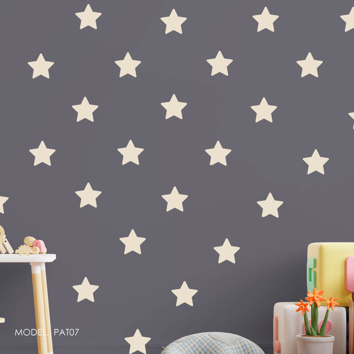 PAT07- Patrón Estrellas Neutras ¡Escoge tu tonalidad de neutra favorita!