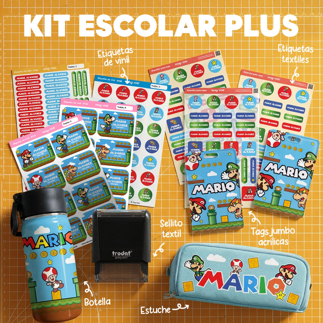 Kit Escolar Plus