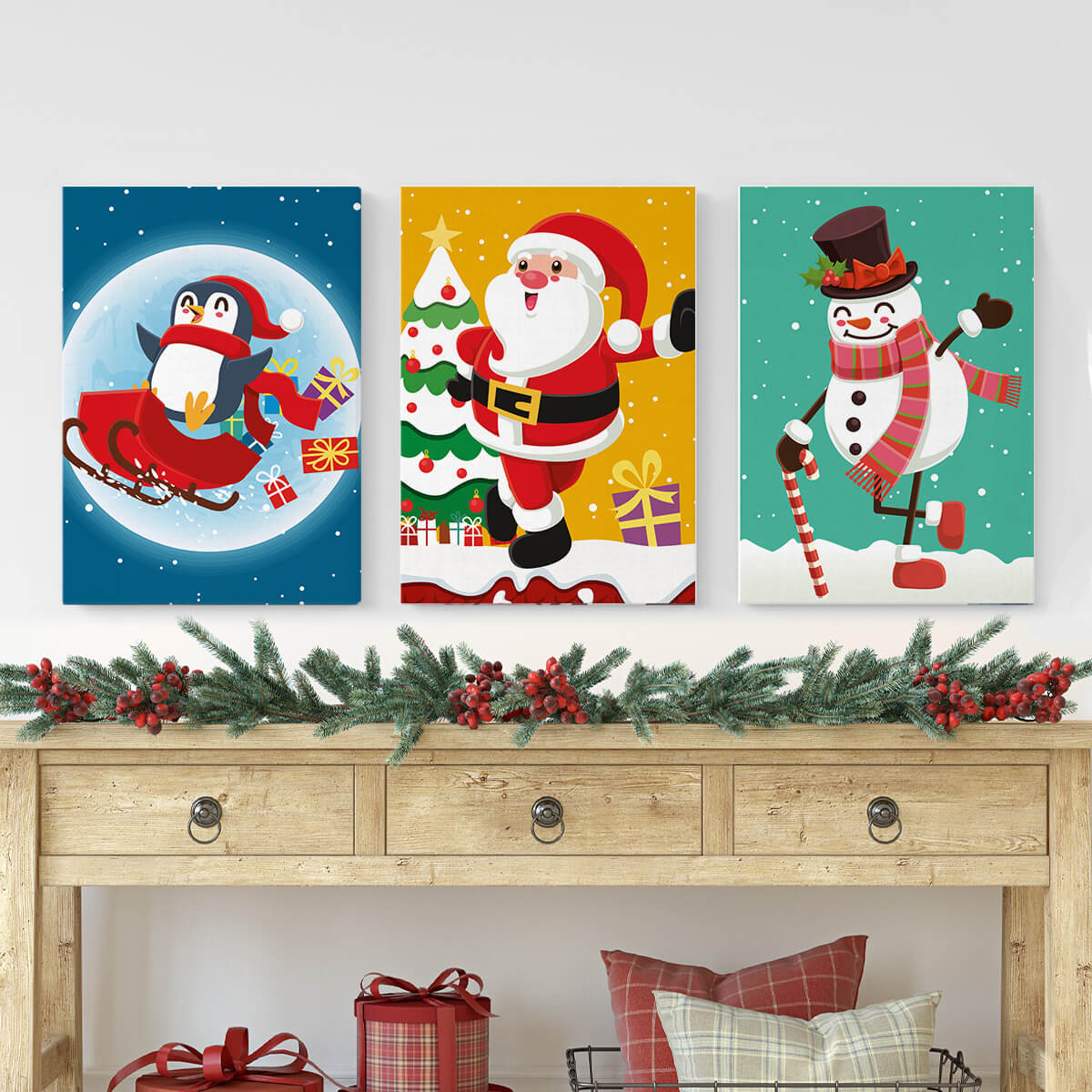 CANVASNAV25 - Santa en camino