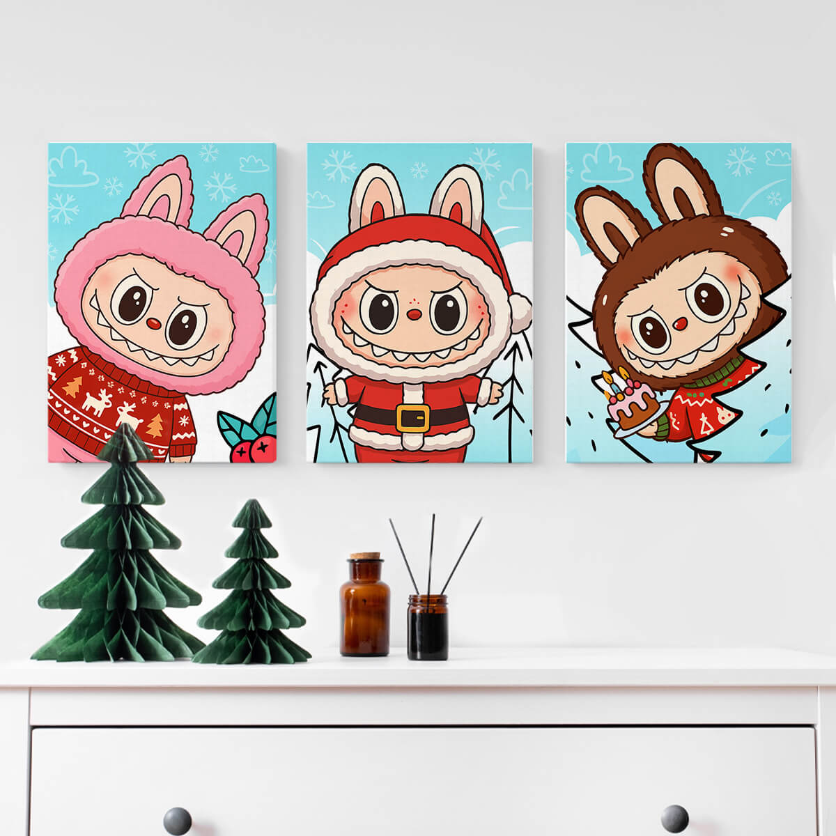 CANVASNAV27 - Labubus rumbo a Navidad