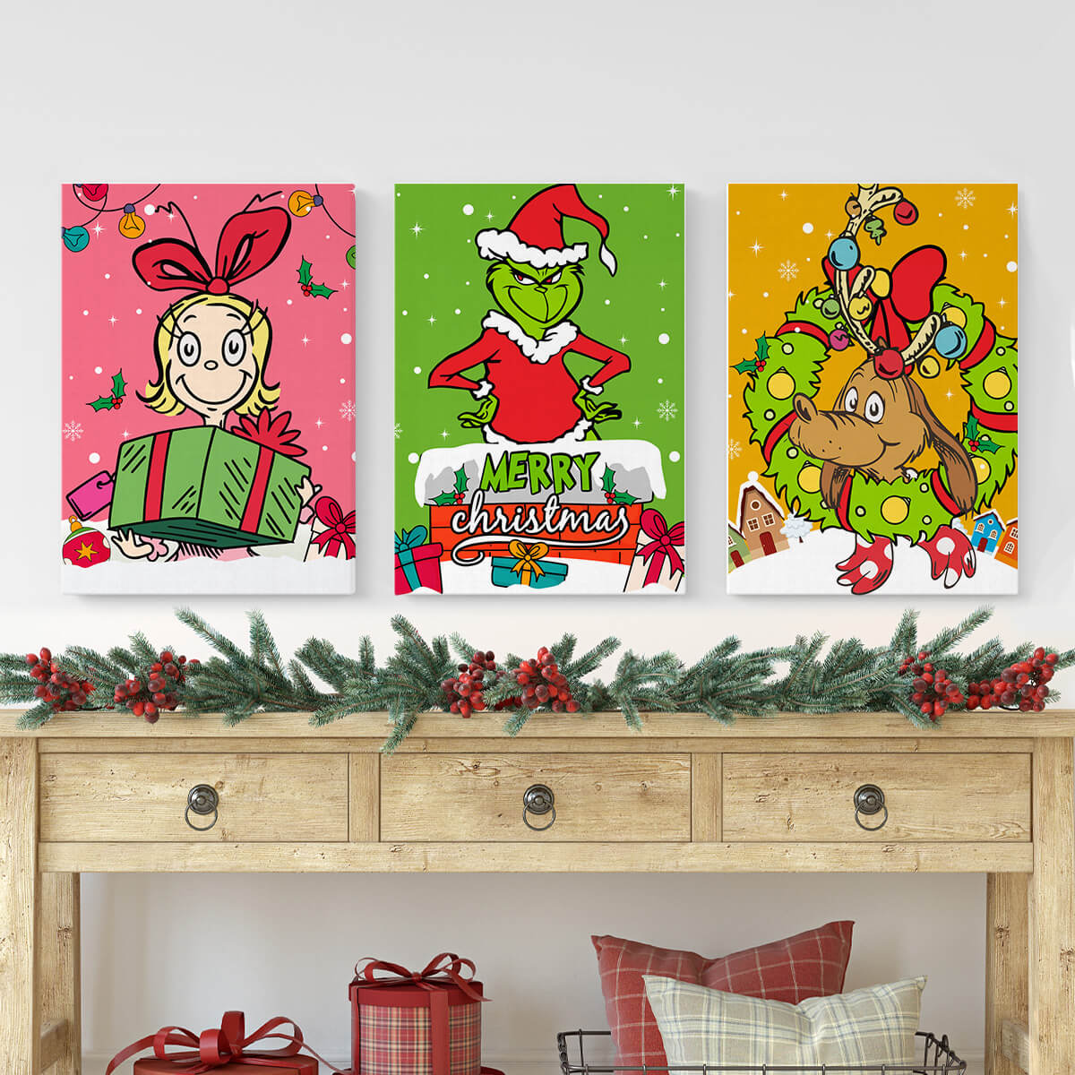 CANVASNAV29 - Navidad del Grinch