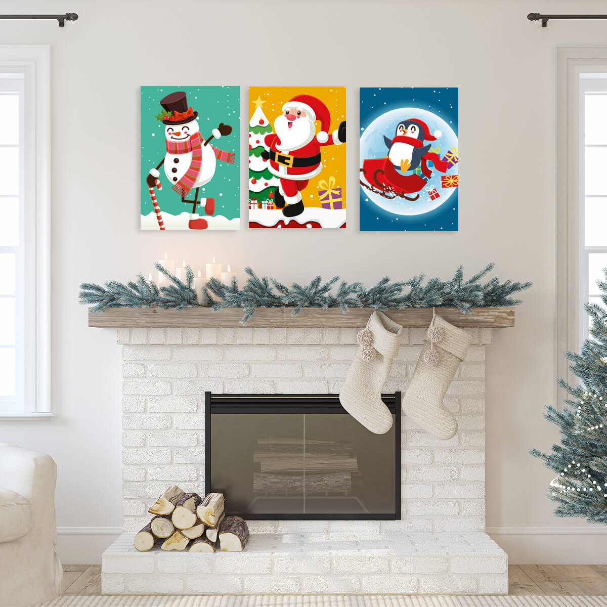 CANVASNAV25 - Santa en camino