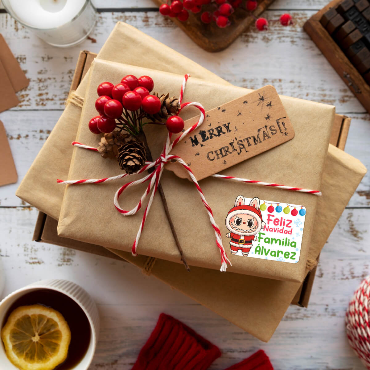 ETINAV73 - Labubus en Navidad