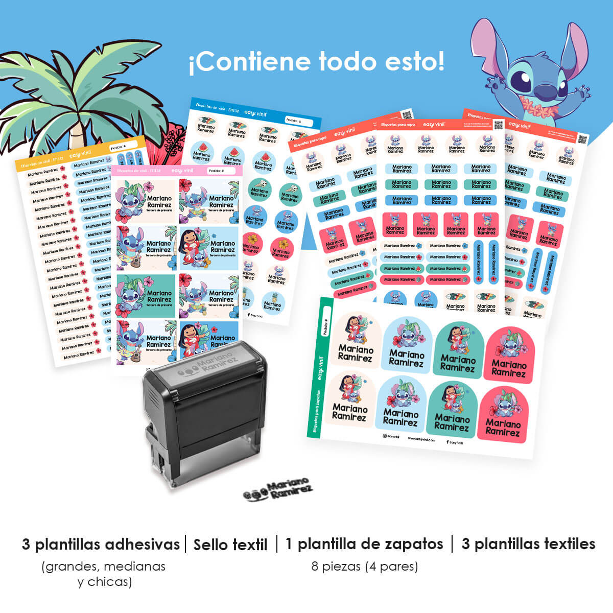 Combo Guarderia132 - Stitch