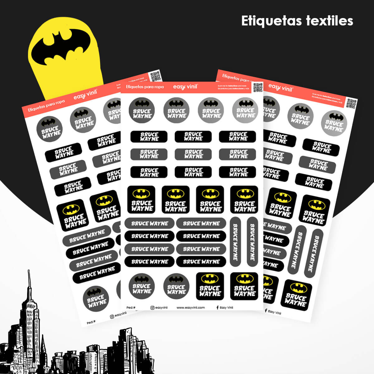 TEXTIL135 - The Bat Man