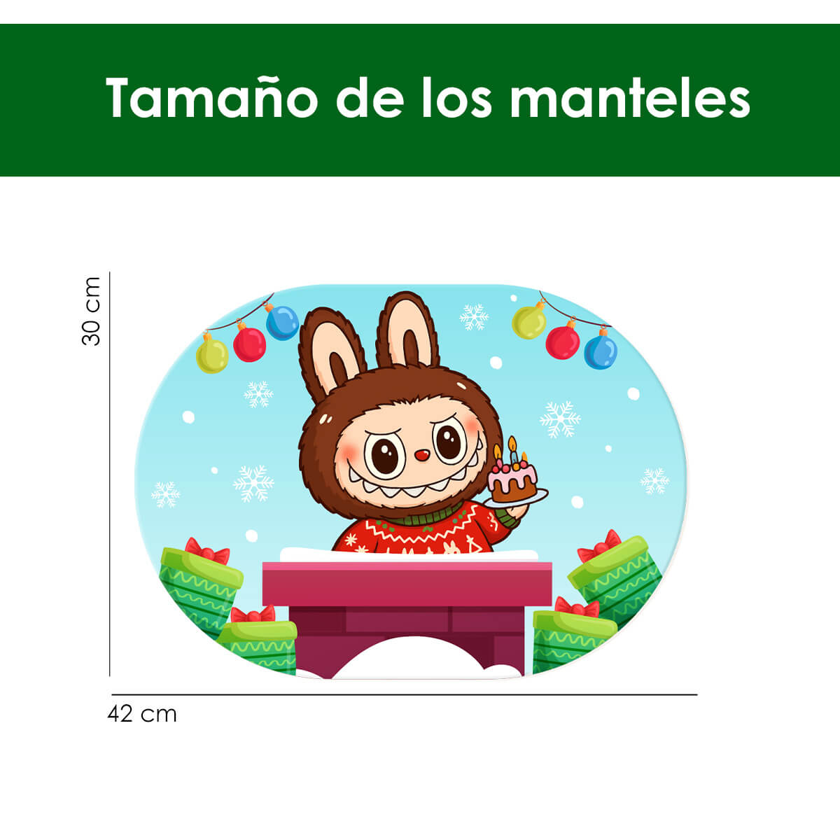 MANTNAV22-  Labubus Navideños