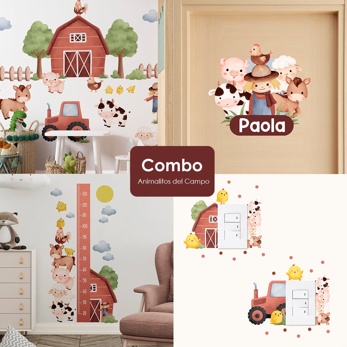 COMBO47 - Animalitos del Campo