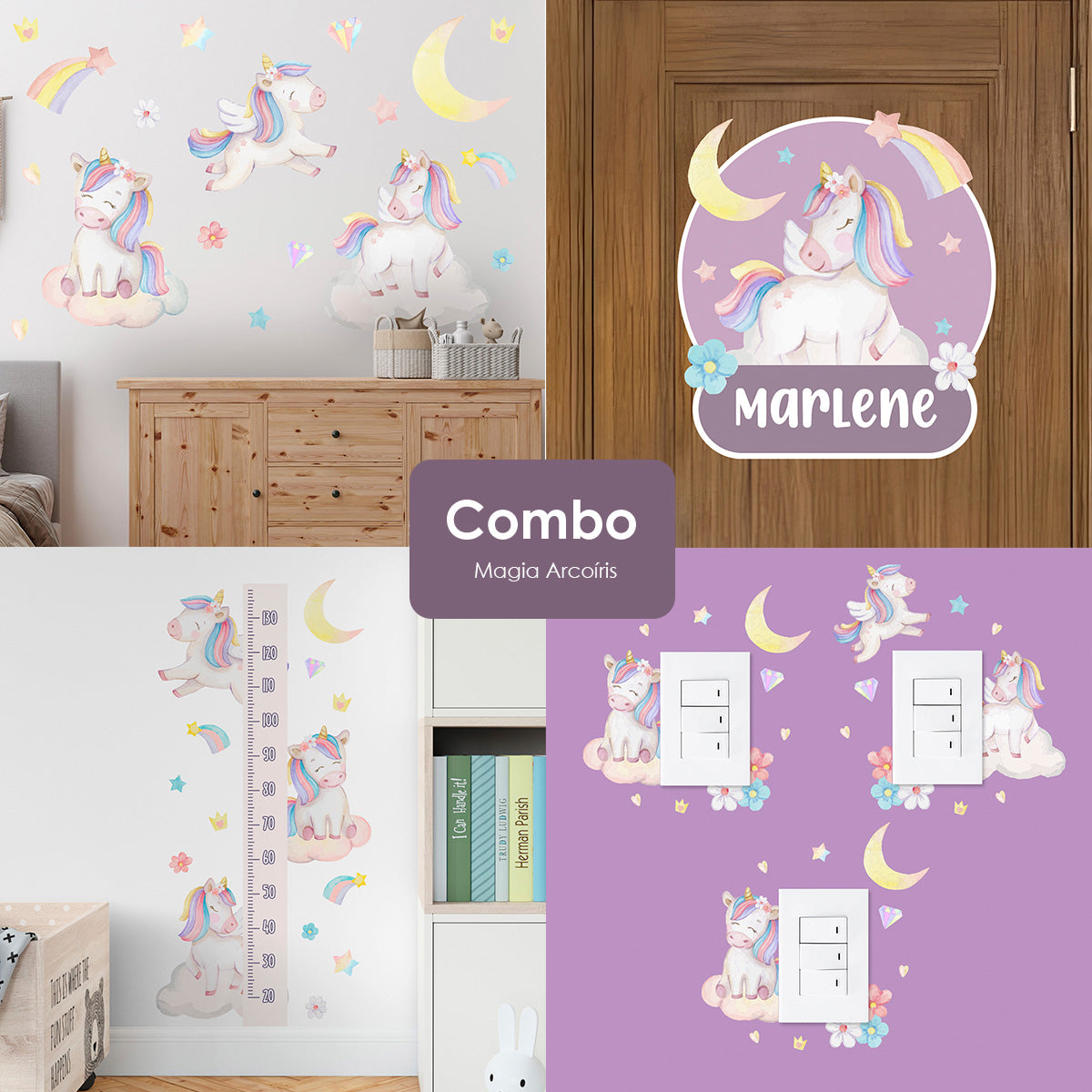 COMBO52 - Magia Arcoíris