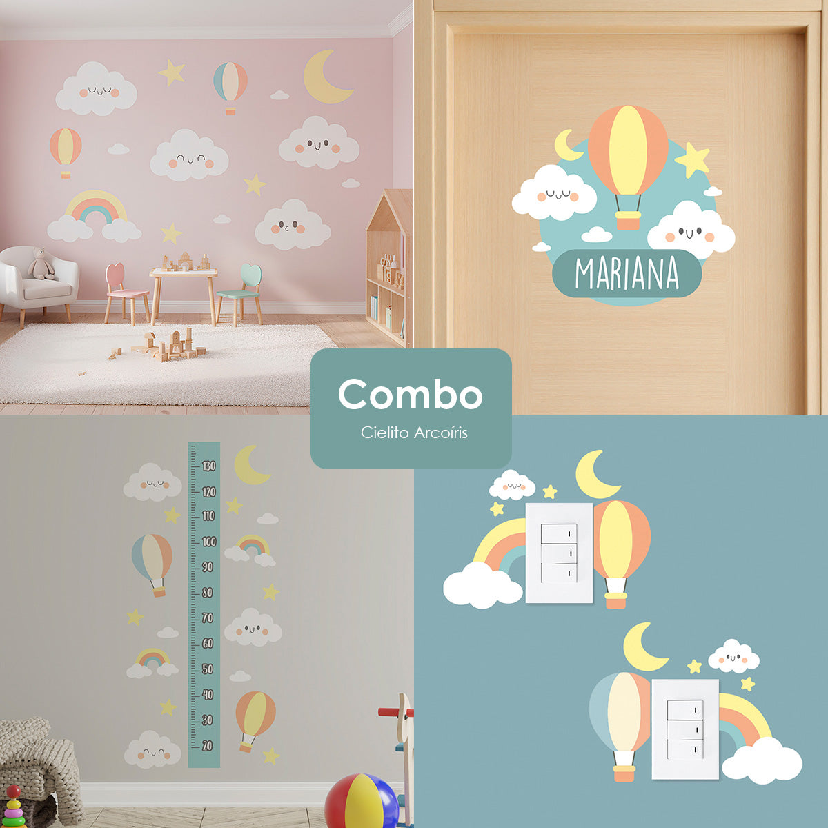 COMBO56 - Cielito Arcoíris