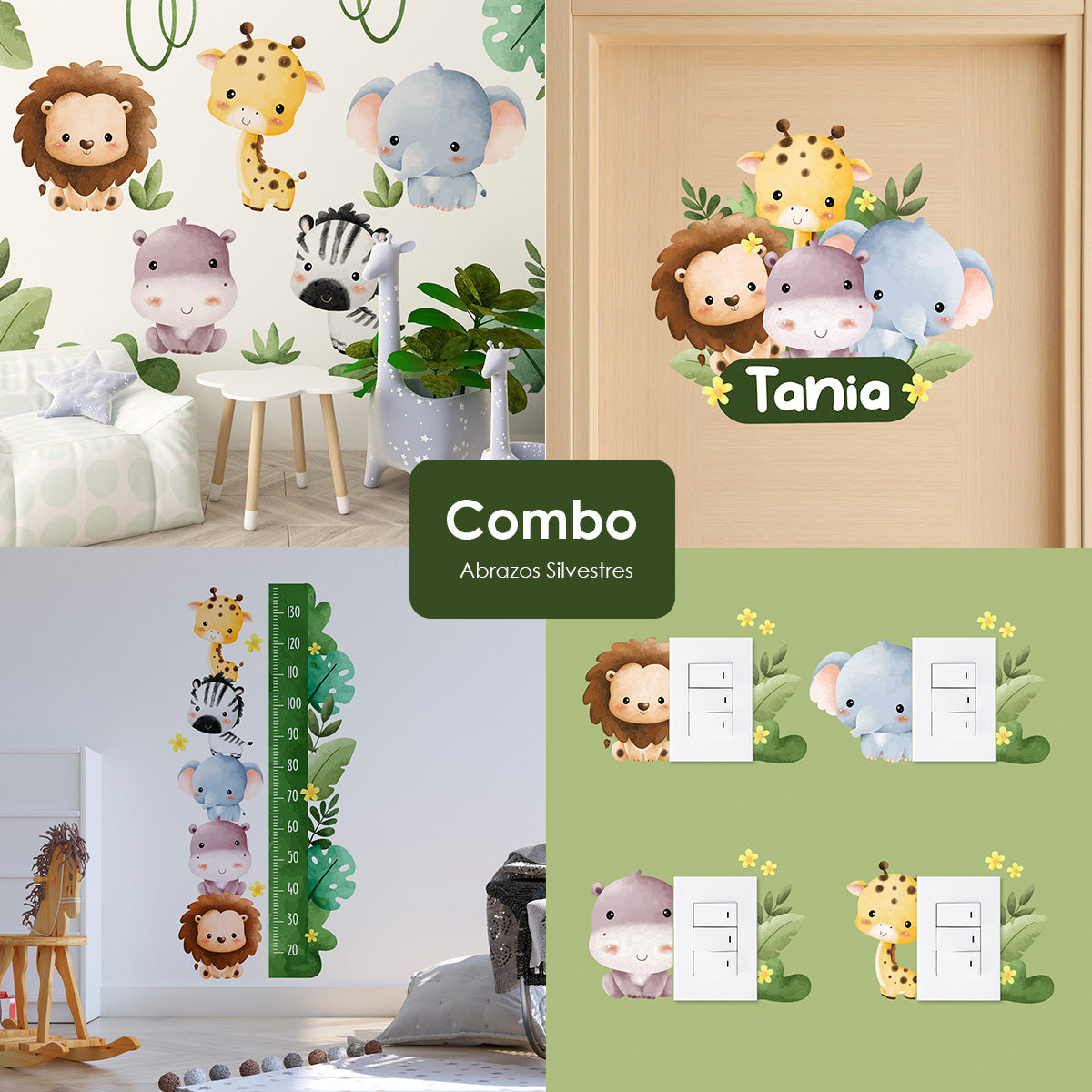 COMBO65 - Abrazos Silvestres