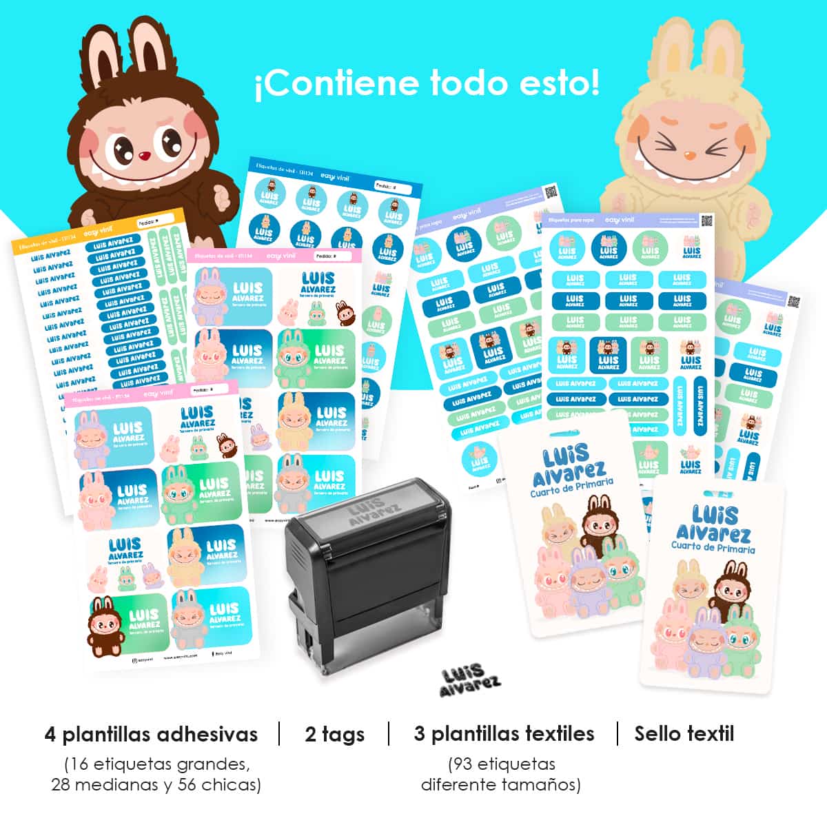 CBACK198 - Labubus Tiernos
