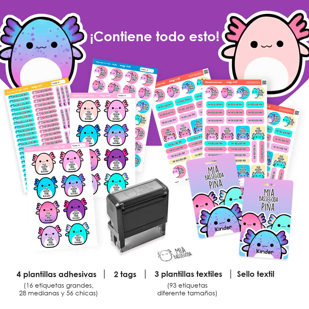 CBACK205 - Ajolotes Mágicos