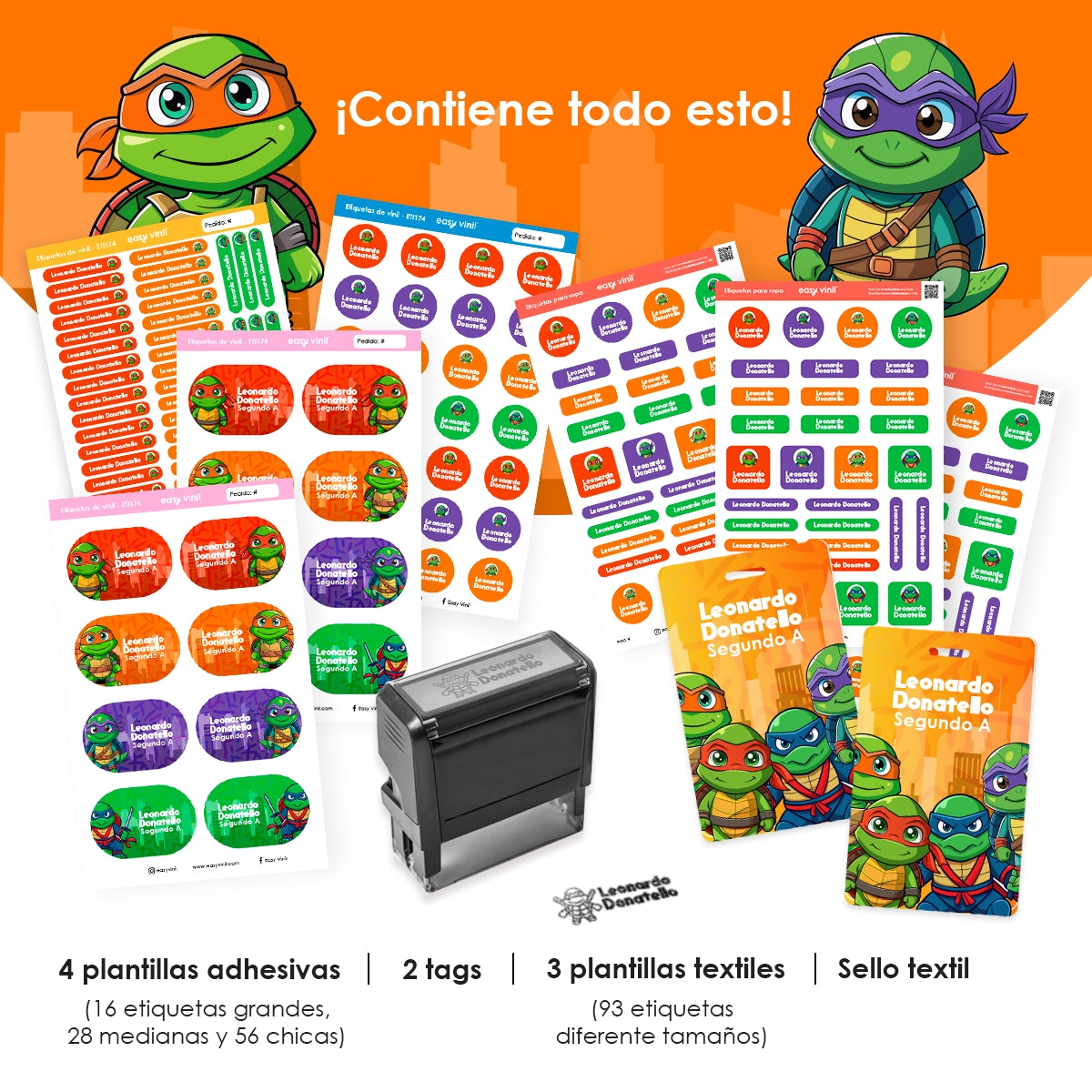 CBACK174 - Tortugas Ninja