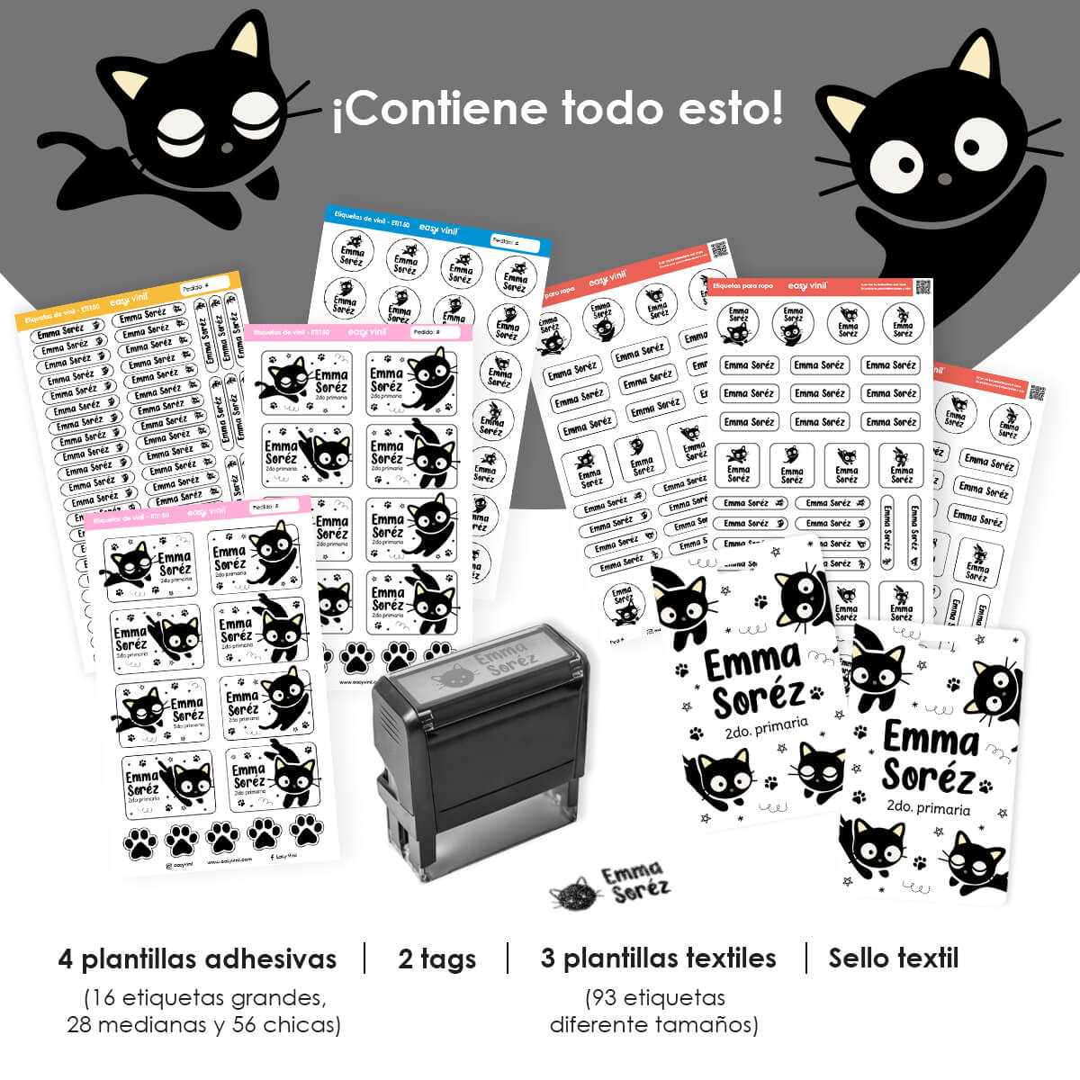 CBACK150 - Gatitos