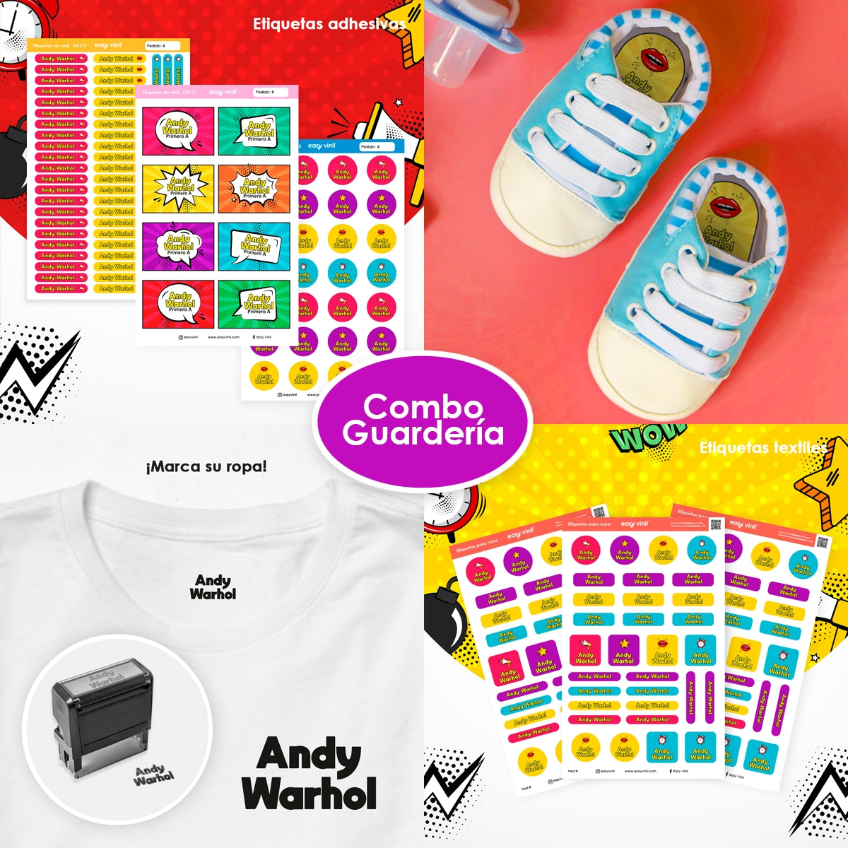 Combo Guarderia173 - Pop Art