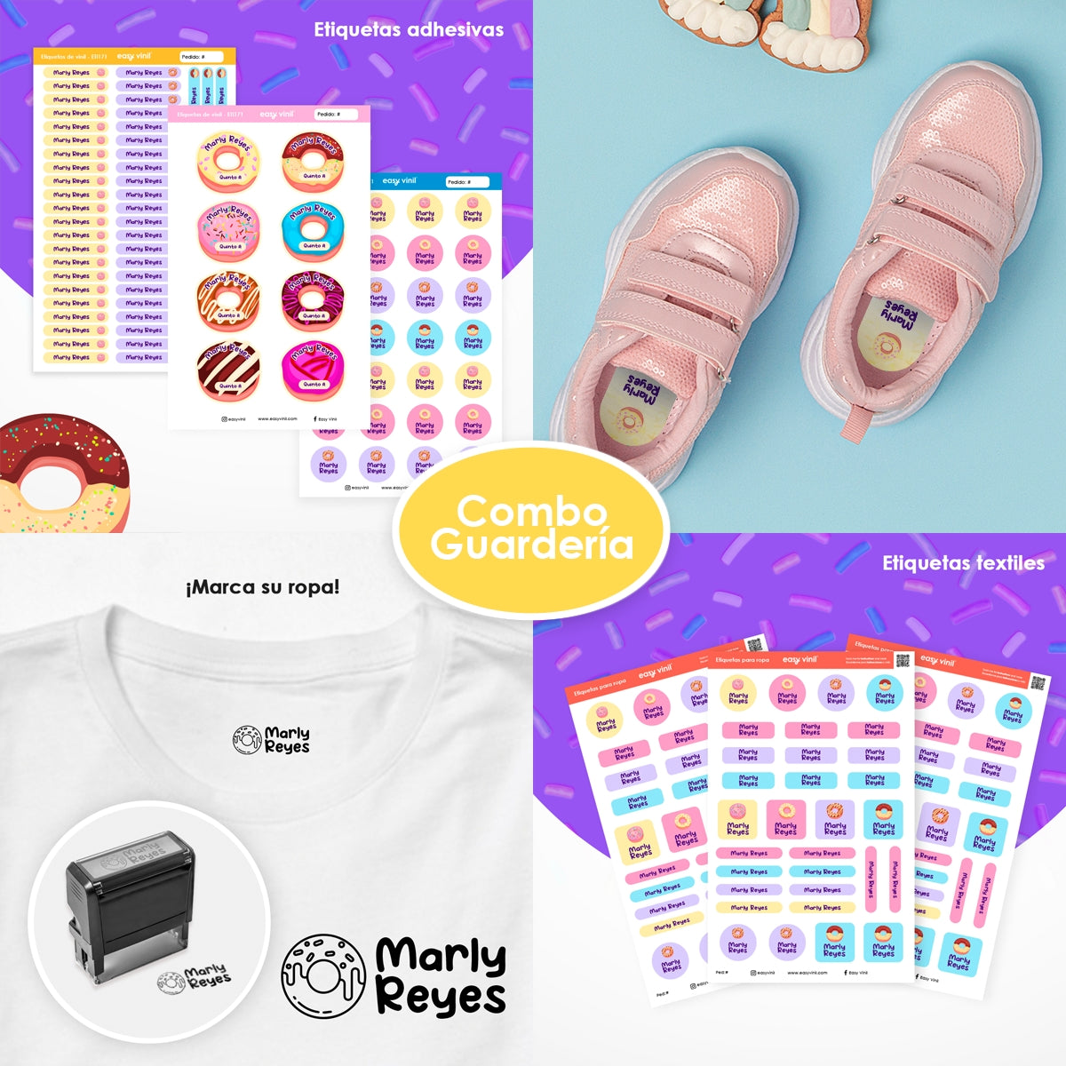 Combo Guarderia171 - Donas Glaseadas
