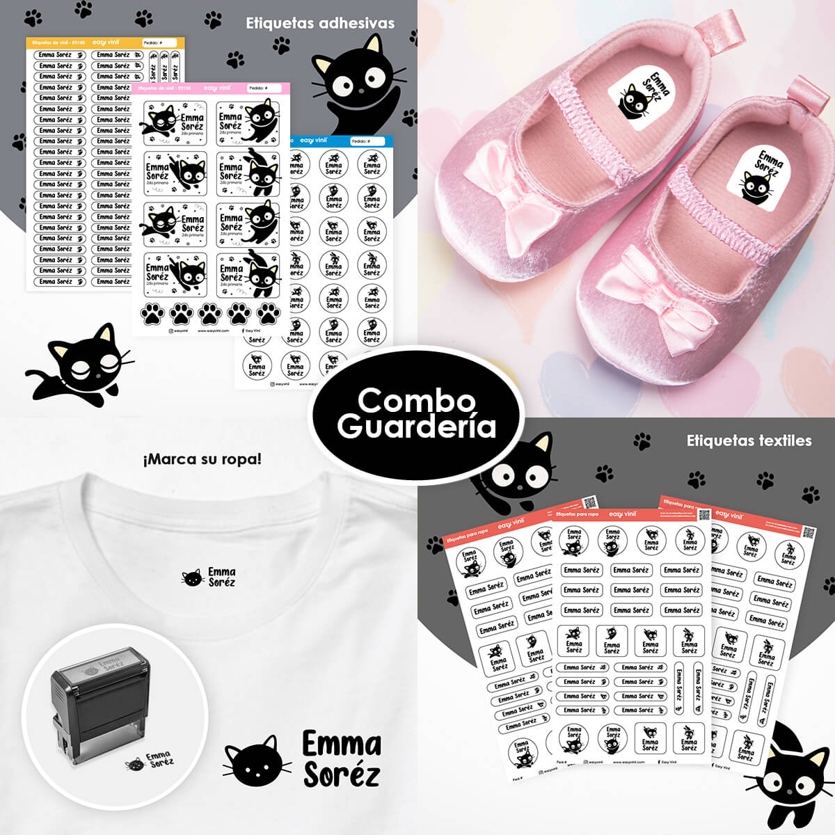 Combo Guarderia150 - Gatitos