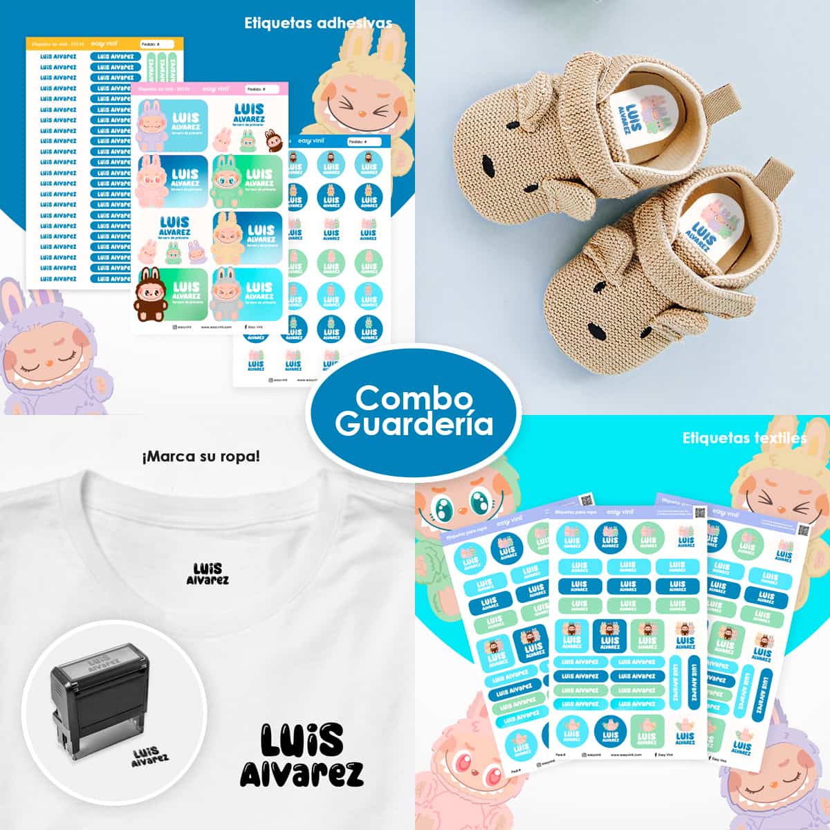 Combo Guarderia198 - Labubus Tiernos