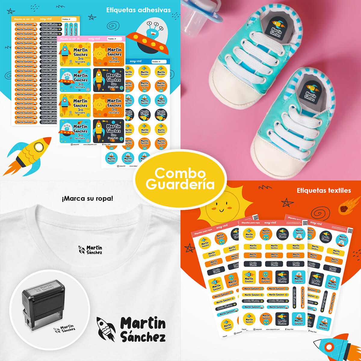 Combo Guarderia235 - Viaje estelar