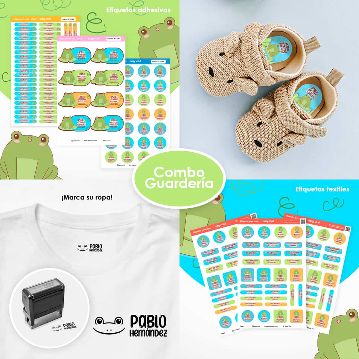 Combo Guarderia202 - Saltitos Verdes