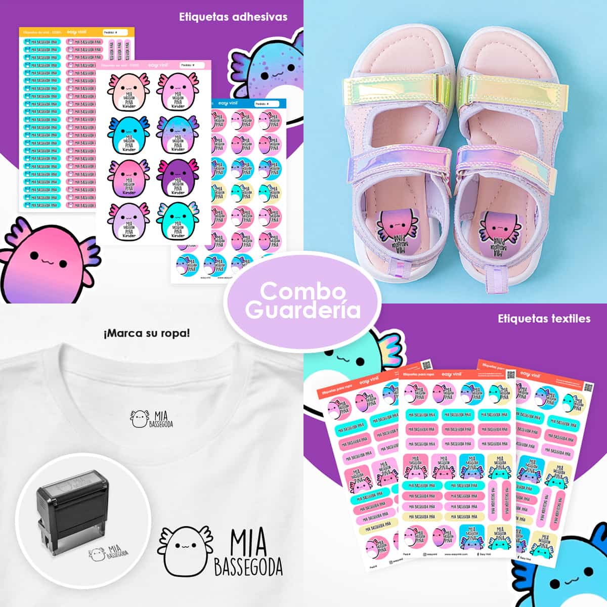 Combo Guarderia205 - Ajolotes Mágicos