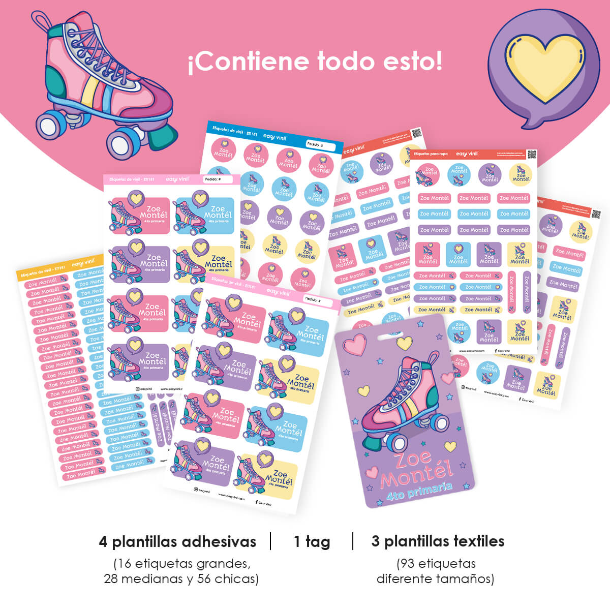 CPRIM151 - Rosa en ruedas