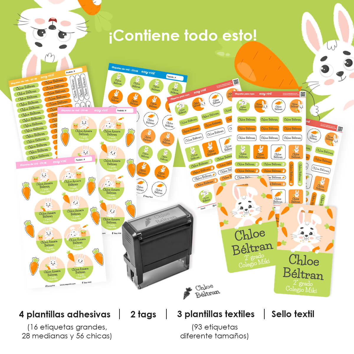 CBACK148 - Conejo travieso