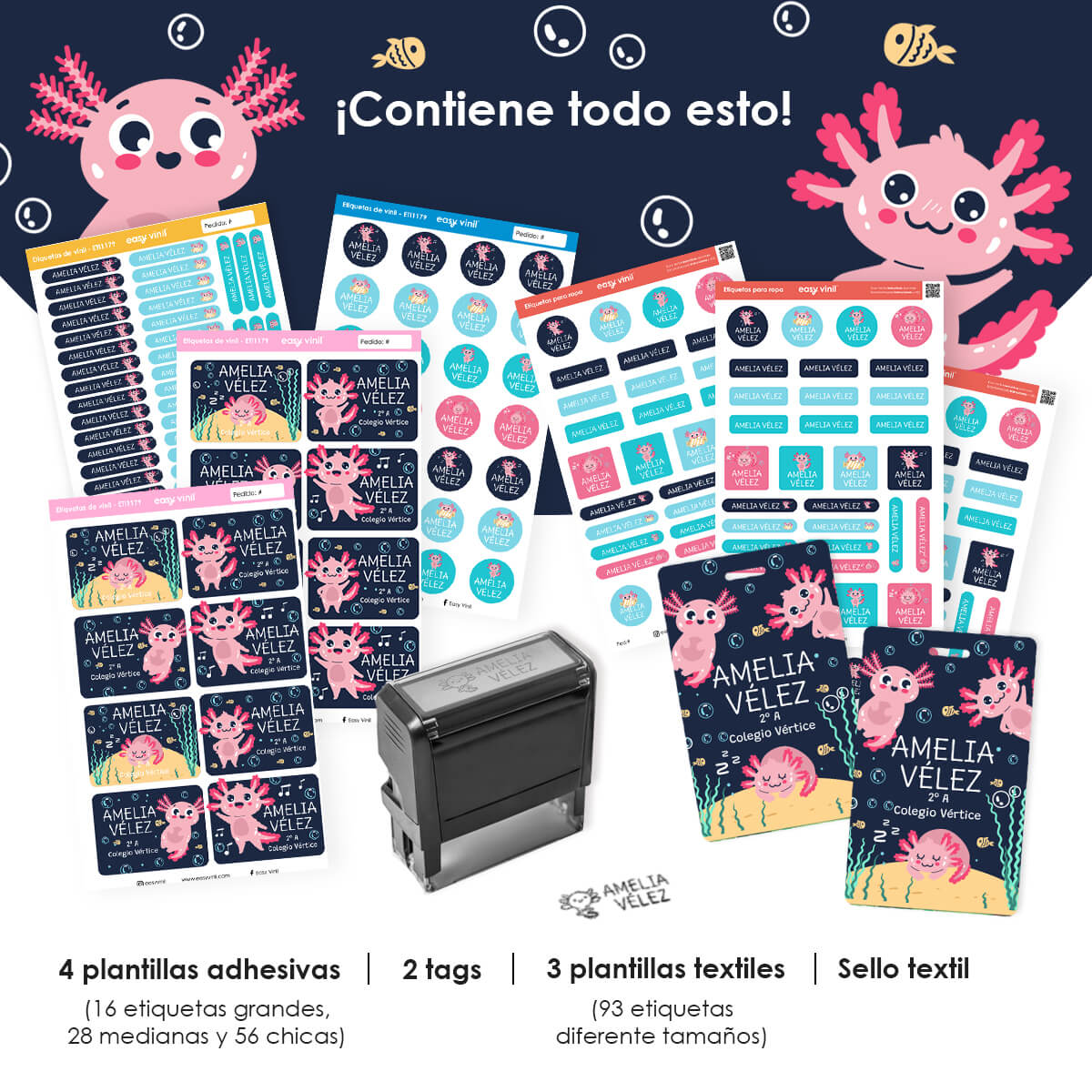 CBACK119 - Ajolotes Traviesos