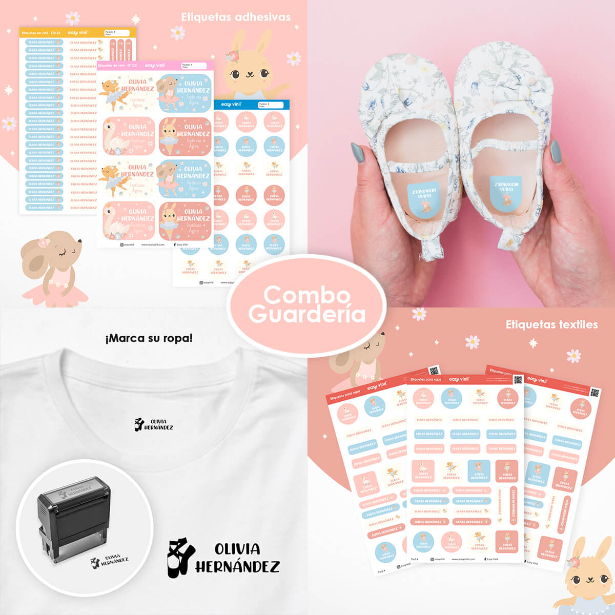 Combo Guarderia122 - Zapatillas de ballet