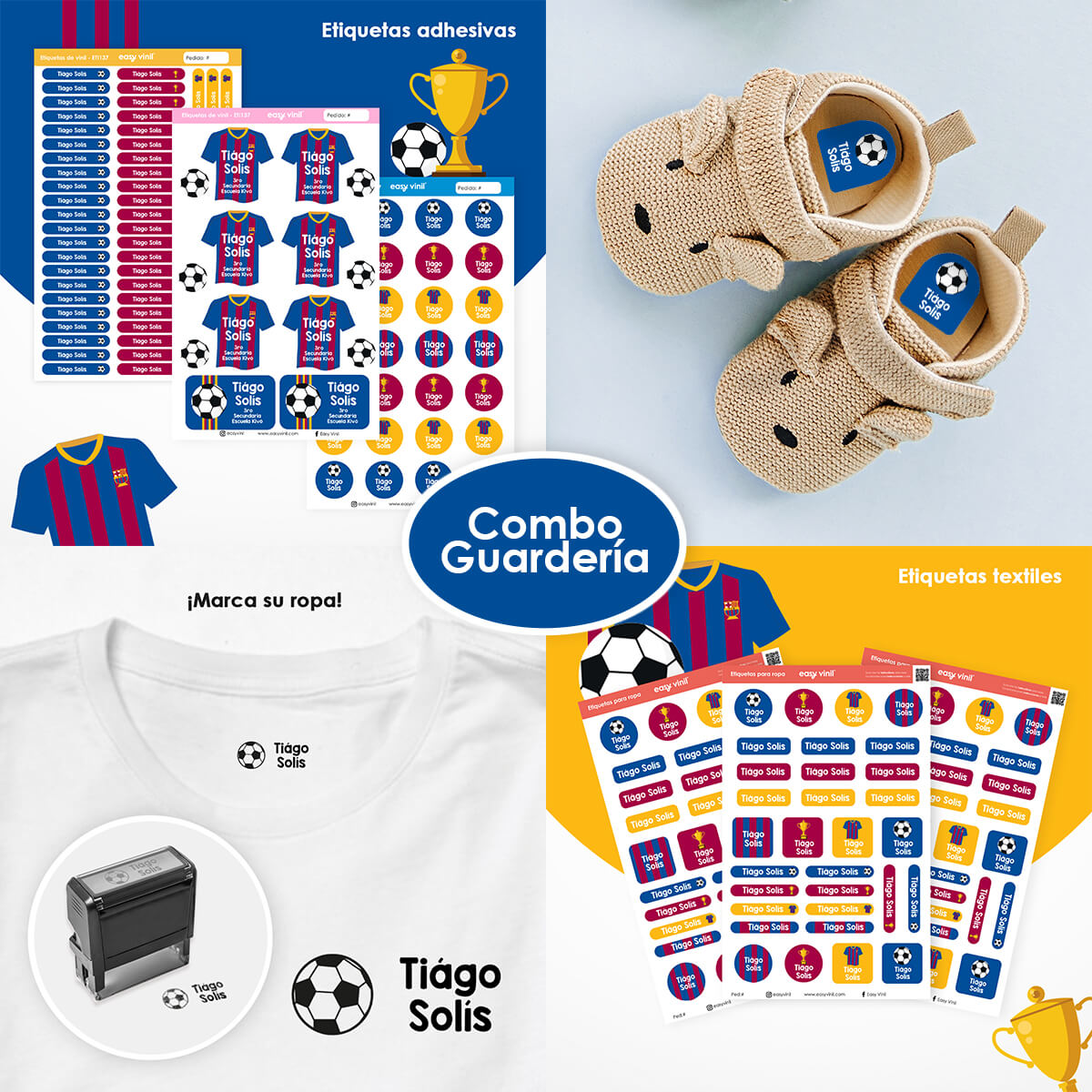 Combo Guarderia137 - Fútbol Barcelona