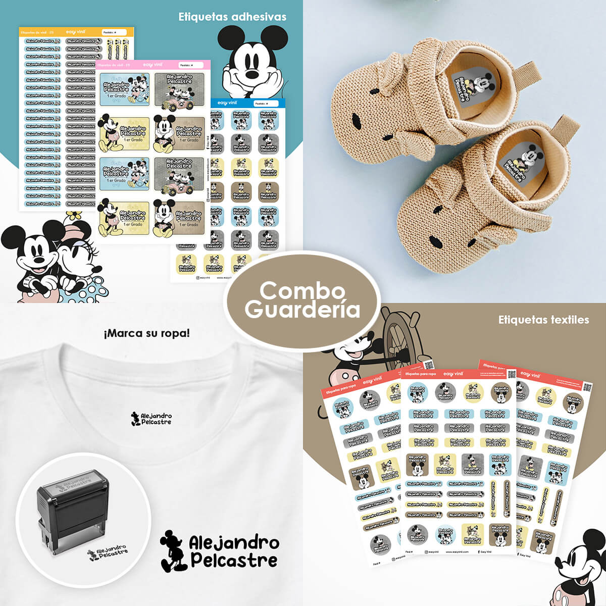 Combo Guarderia191 - Mickey Retro