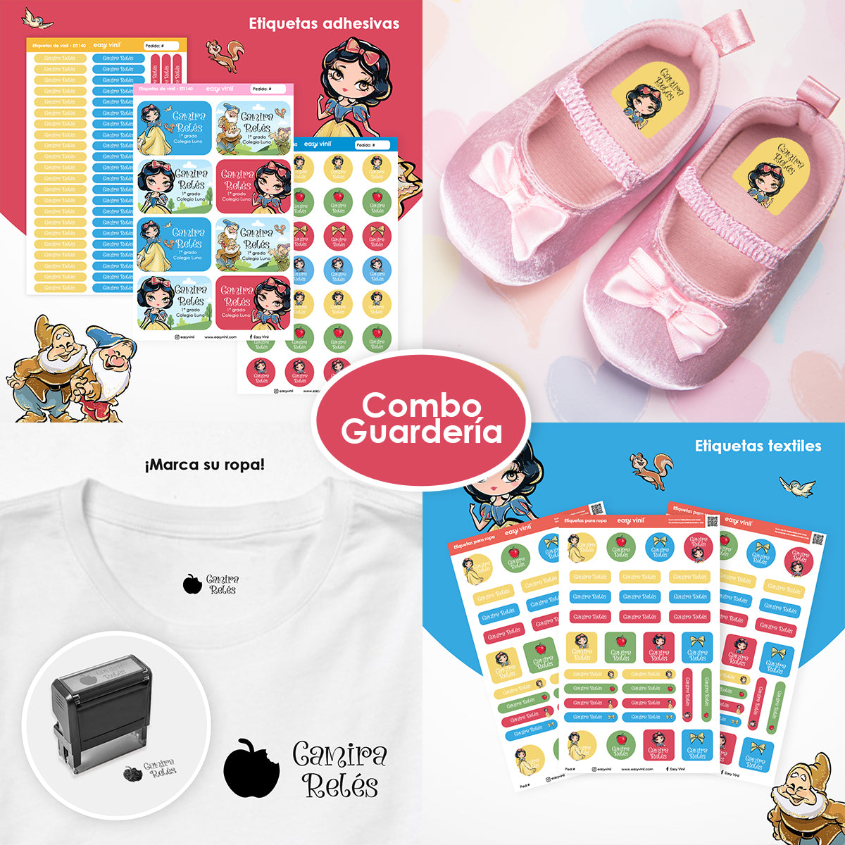 Combo Guarderia140 - Blanca Nieves