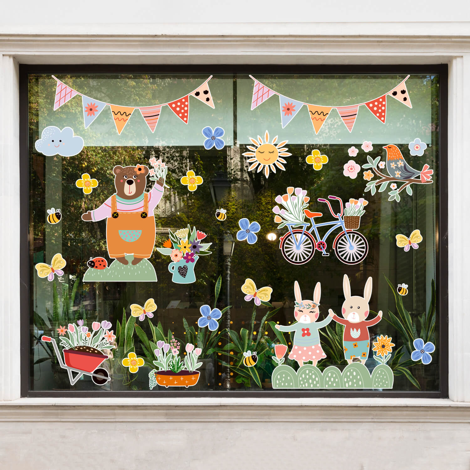 PRIM20 - Vinil Electroestático Encanto Floral