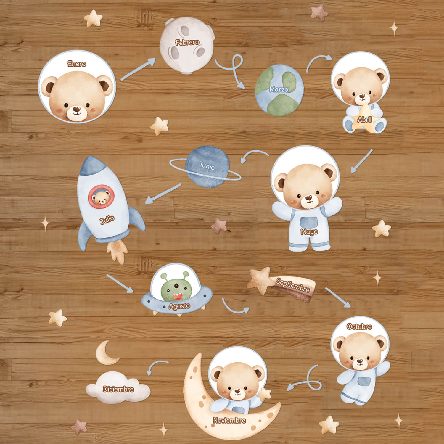 FLG36 - Ositos astronautas