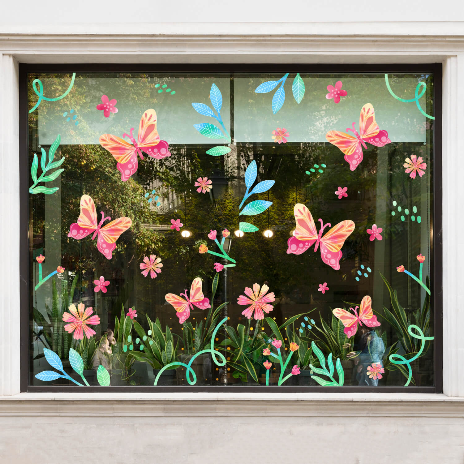 PRIM16 - Vinil Electroestático Alas en Flor