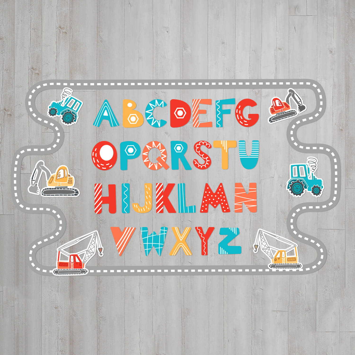 FLG34 - Carros de construcción