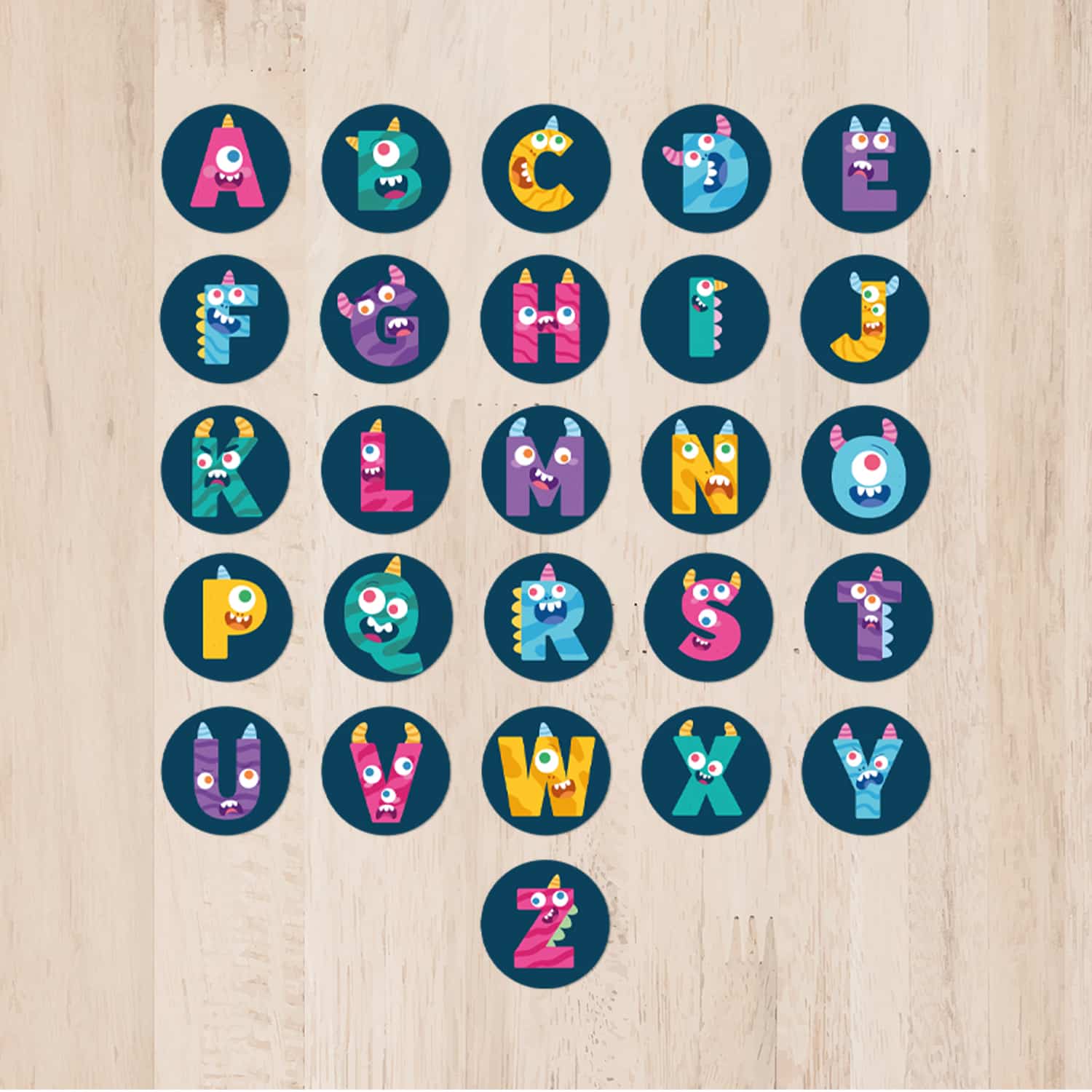 FLG46 - Monstruos ABC