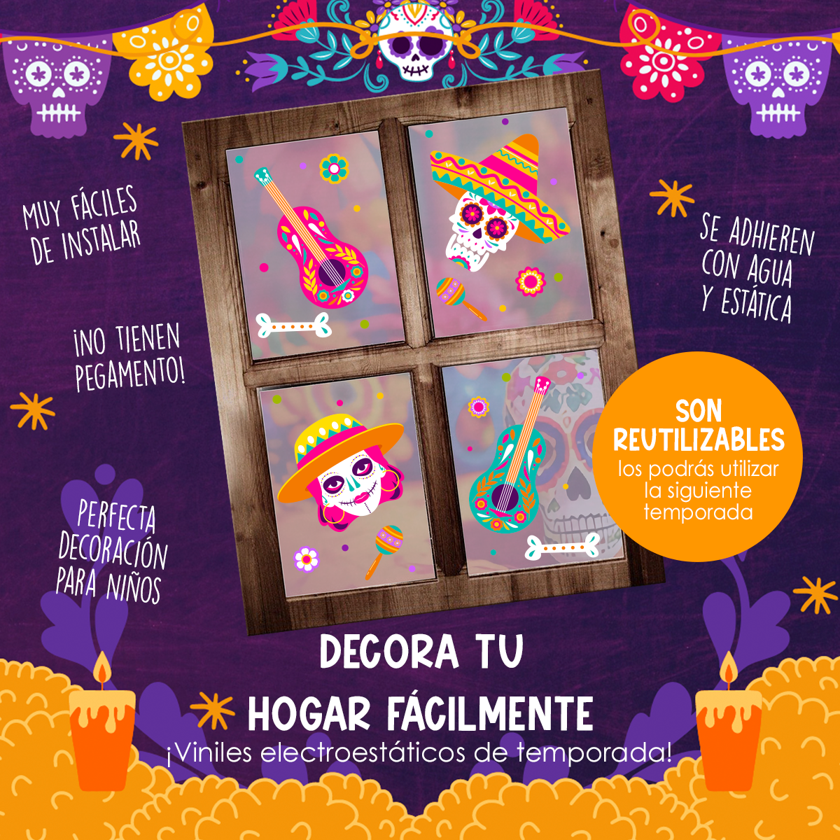 HALL65 - Familia Dia de Muertos