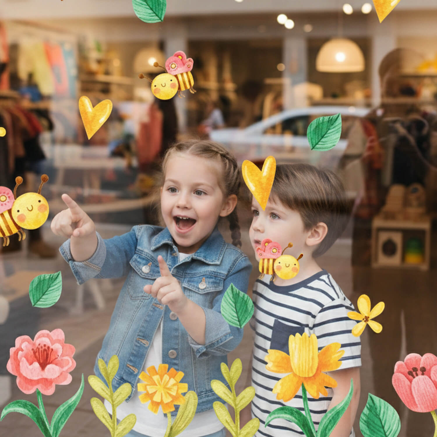 PRIM18 - Vinil Electroestático Saltos de Color