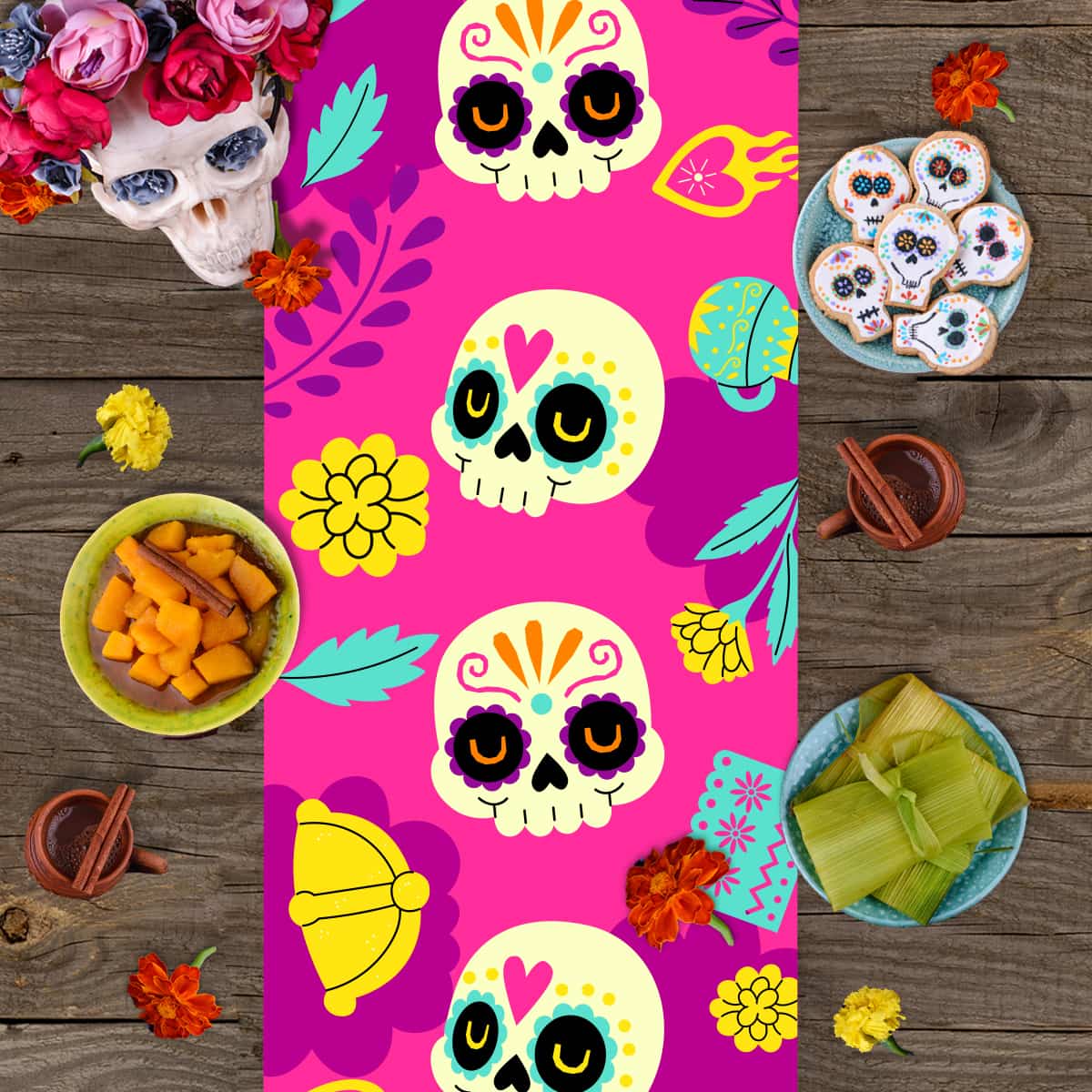 CAMHALL26 - Catrinas de Colores